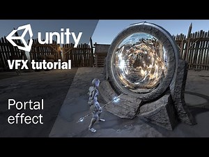 Game VFX tutorial: Magic portal. Guide how to create portal effect in Unity