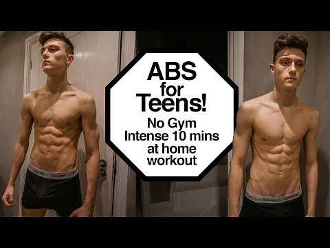 10 MIN INTENSE AB WORKOUT FOR TEENS // No Equipment | NBV