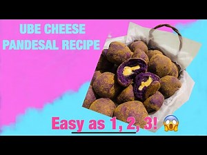 UBE CHEESE PANDESAL RECIPE