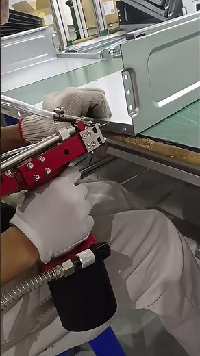 Warehouse Site Automated Pop Rivet Gun RIVETMACH #automation #riveter