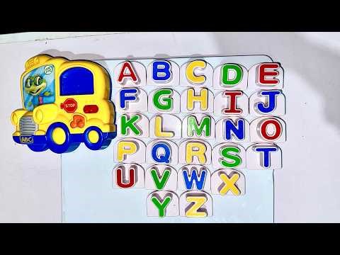 Learn ABC letters & Phonics with Leapfrog Magnetic letter set Toy | Learn To read 3 Letter Words.