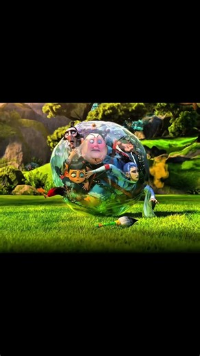 nezha and the other fought until they rolled a ball.#nezha #movie #shorts #fuuny #edit