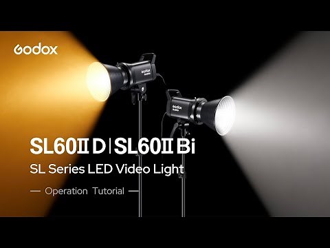 SL60IID & SL60IIBi - SL Series LED Video Light | Operational Tutorial