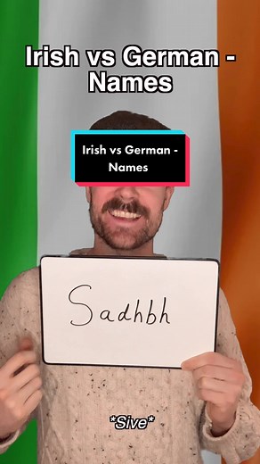 Did you know how these Irish names are pronounced? #names #irish #irishnames #german #germany #jokes #laughs #fyp #fy #viral #foryou #irishcomedy