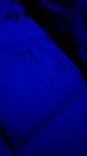 forgot to do my homework am cook