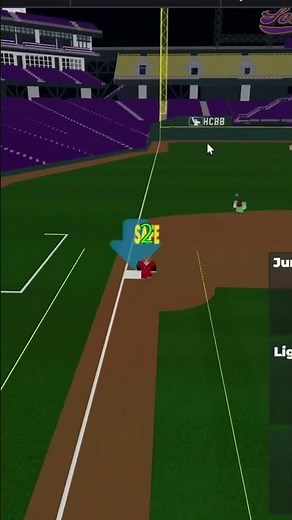 icariu_s's 5/5 2 Run HR Game 6 Playoffs | HCBB 9v9 #hcbb9v9 #baseball #roblox #MLB