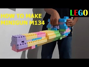 How to make Mini gun M134 Lego Block PART 29