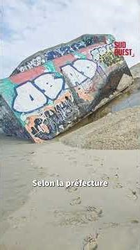 Une quarantaine d’obus découverts après l’affaissement d’un blockhaus au Cap Ferret