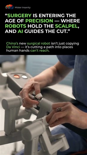 China’s Robotic Surgery Revolution: Beyond Da Vinci #futuretech #trending #ai #technology #usa