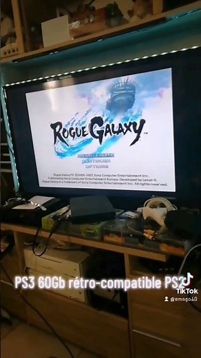 PS3 60Gb rétro-compatible PS2 🎮😁👌