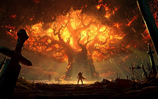 如何用魔兽世界最新CG做动态壁纸