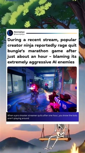 Marathon’s Brutal AI Pushes Ninja to Rage Quit After Just One Hour #marathon #bungie #streamer