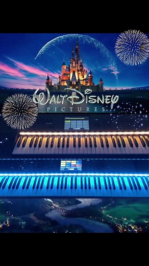 Walt Disney Pictures Movie Theme On Piano #waltdisney #disney #piano #movietheme #themesong #epic #korgkronos #fyp #mickeymouse #cinematic