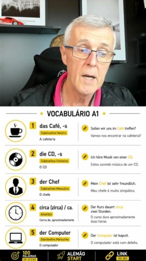 A1 German Vocabulary | Café, Boss, and Computer #germanlanguage