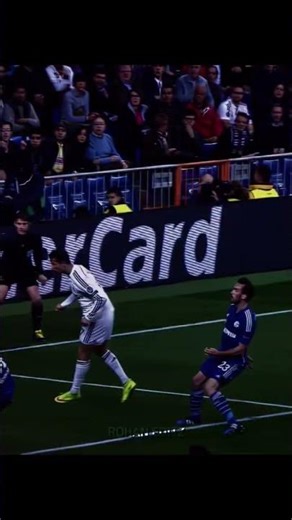 Ronaldo’s cold header on Real Madrid 🥶#shorts