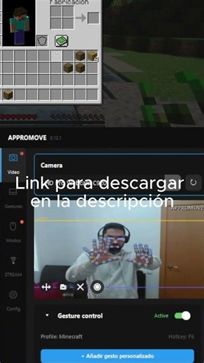SOLO CON LA WEBCAM: El Minecraft Más Imersivo!!! Parte 1