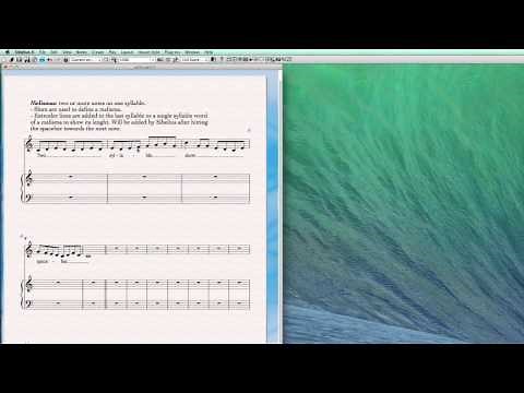 Sibelius 6 Quick Tip 24 - Lyrics part 2: Notating melismas