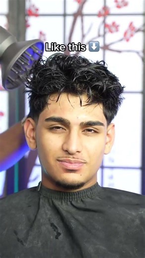 How to style your textured fringe 🔥💈✂️ #torontobarber #barber #haircut #fyp #barbertok #foryou