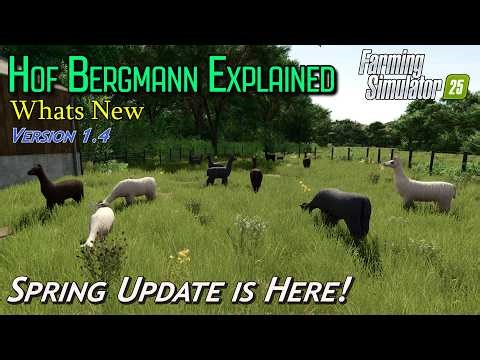 Hof Bergmann Spring Update | What's new in version 1.4 | Hof Bergmann Explained