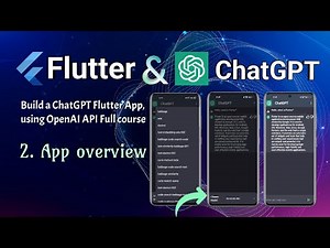 App demonstration - Build ChatGPT App in Flutter using OpenAI API