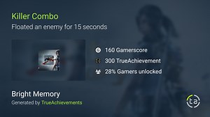 Killer Combo achievement in Bright Memory