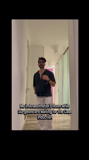 Dr.Prashant on Instagram: "Kya matlab aaj case nahi lagega?😏 #virals #trending #anesthesia #creator #casabacardi"