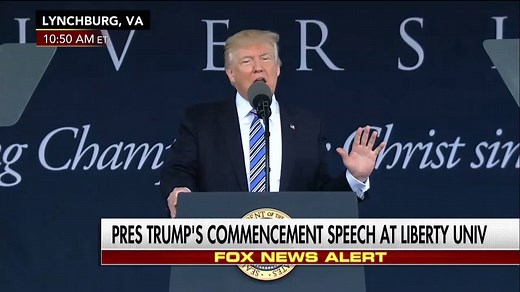 President Donald J. Trump's advice to the Class of 2017: "Treat the word 'impossible' as nothing more than motivation. Relish the opportunity to be an outsider." http://fxn.ws/2pIWnQ0 | Fox News
