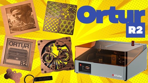 Meet the Ortur R2 smart laser engraver