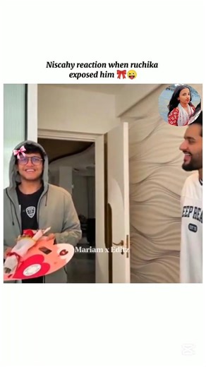 Ruchika exposed Niscahy 😜#nischay #ruchikarother ‪@triggeredinsaan‬