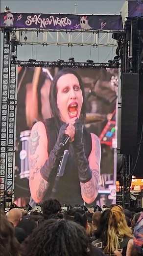 Marilyn Manson "Tourniquet" LIVE At Sick New World Festival 4/25/2026 Las Vegas