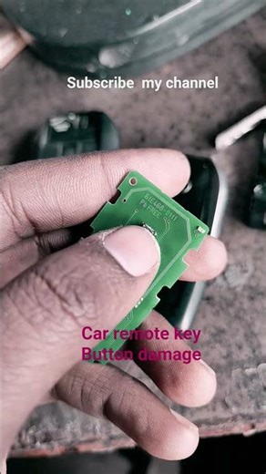 car remote button change