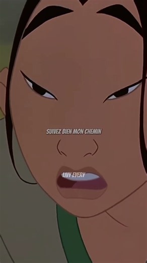 COMME UN HOMME - MULAN (DISNEY) lyrics video
