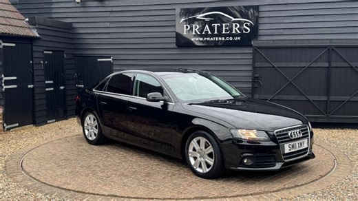 2011 Audi A4 Black Manual, 6 speed Right Hand Drive in Un...