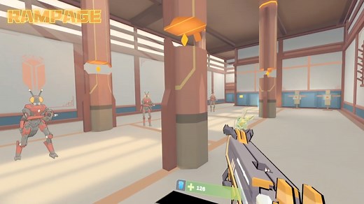 【VR游戏】Rampage Rogue-lite国产独立工作室随机要素多人合作射击游戏 机械大战 一触即发