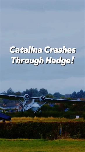 Catalina Crash! PBY-5A Catalina ‘Miss Pick Up’ at Victory Show #catalina #aircraftcrash #aviation