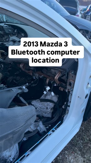 Rebuiltcars on Instagram: "2013 Mazda 3 Bluetooth computer telephone adapter module hands free control unit part number GJR9-66-DH0 location on car 🚘 Used auto parts, serving Chicagoland locally and shipping nationwide #junkyard #usedautopartschicago #carrepair #automotive #carmechanic"