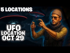 GTA Online UFO Location Oct 29 | UFO Sighting 13 14 15 16 17 Halloween 2025 | 5 Locations