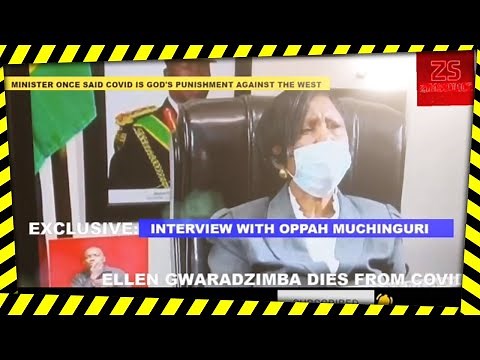 Simba Chikanza cries speaking to Oppah Muchinguri Defence Minister