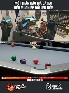Cả hai đều có những nước đi rất chiến thuật và ép đối phải lên điểm 😂 #BoxBilliards #longbể #viral | Long Bể