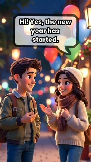 New Year, New Dreams🌙 | English for beginners #englishspeaking #learn #englishconversation #english