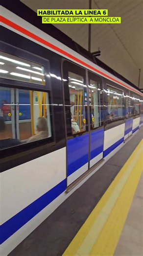 🔔🚍🇪🇸 Aviso Metro de Madrid La Línea 6 (Circular) ya se encuentra habilitada y en funcionamiento en su recorrido únicamente de: Plaza Elíptica a Moncloa. Lácteos Hondulac Zafiro Tours Madrid Oporto restaurante cafetería fiorella | Zona K-tracha TV