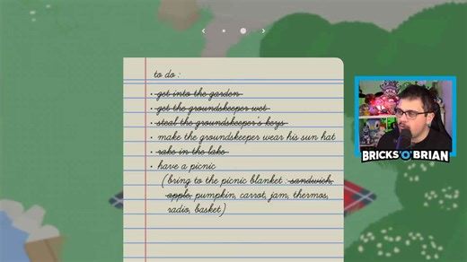 Mischief in the garden! - Episode 1 - Untitled Goose Game with Bricks 'O' Brian