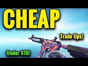 SUPER Cheap & PROFITABLE CS:GO Trade Ups! (Under $10)