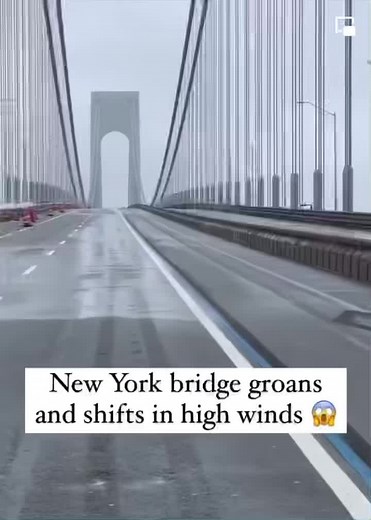Verrazano Bridge Swaying in High Winds Explained