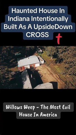 Haunted House In Indiana Intentionally Built Like Upside Down Cross