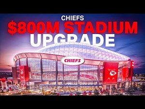 Unveiling the Kansas City Chiefs' New 800M Stadium Upgrade!