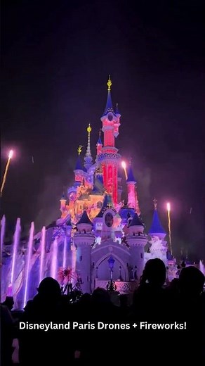 Disneyland Paris Fireworks + Drones = PURE MAGIC! Must-See Night Show 2025
