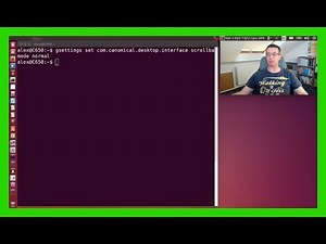 Im Unity Desktop von Ubuntu 14.04 den Scrollbalken/Scrollbar im Fenster, ein und ausblenden [german]