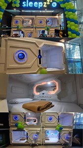 Passengers arriving at Chennai International Airport can now enjoy a convenient brief stay by using the newly launched ‘sleeping pod' facility. The ‘Sleepzo’ facility, which has four bed-sized capsules, is situated next to baggage belt number 1 in the domestic terminal's arrivals area. #Sleepzo #SleepingPod #ChennaiAirport #Sleep #AAI #ITReel | India Today