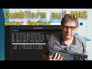 DumbTerm auf NAS mit Docker